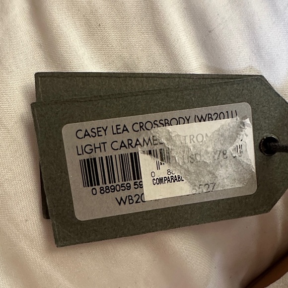 All Saints Tan and Brown Leather Messenger Bag - Picture 6 of 15